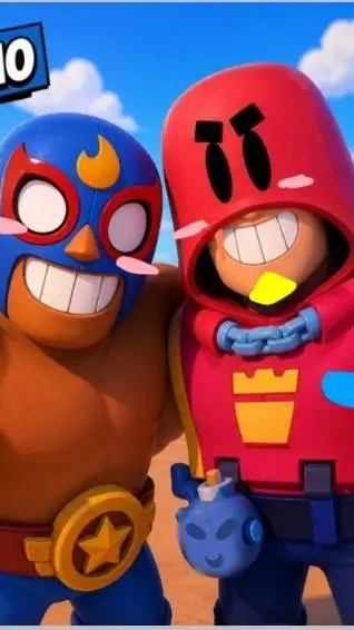ai character: El Primo x Grom :) background