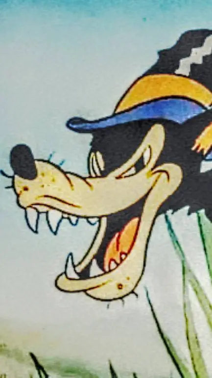 ai character: Big Bad Wolf background