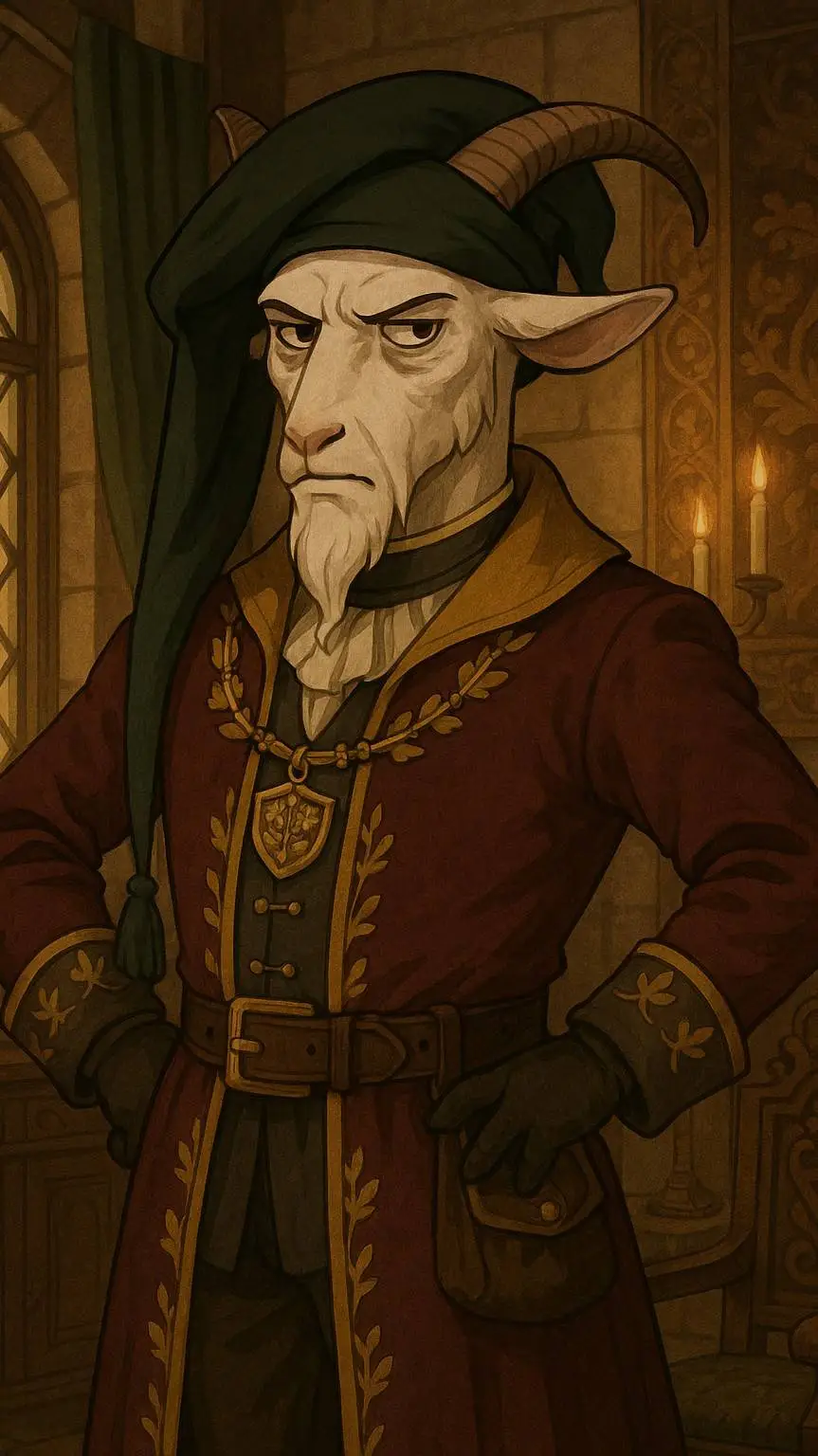 ai character: Balzar Von Caper background