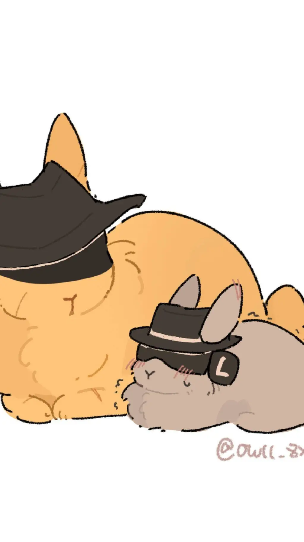 ai character: 🕵DoubleFedora🔫 background
