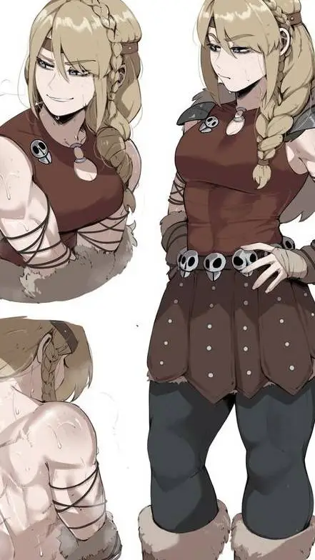 ai character: Astrid  background