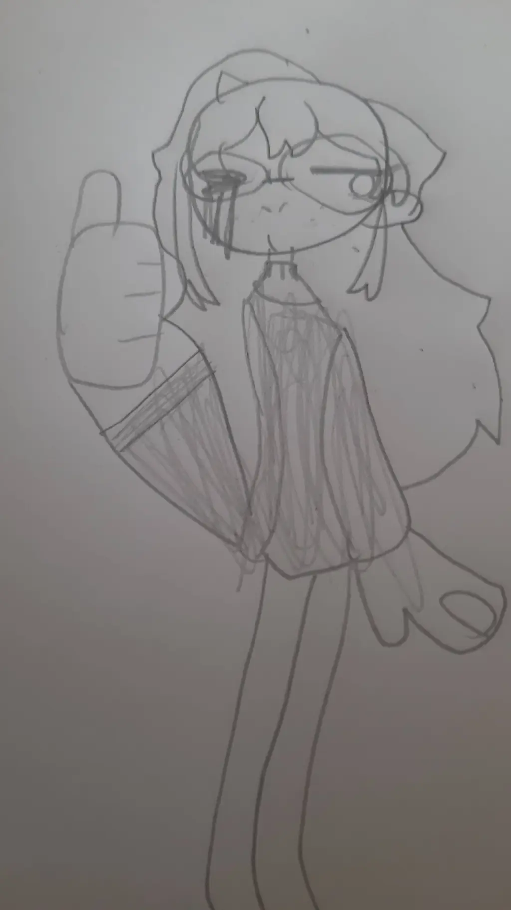 ai character: infection AU background