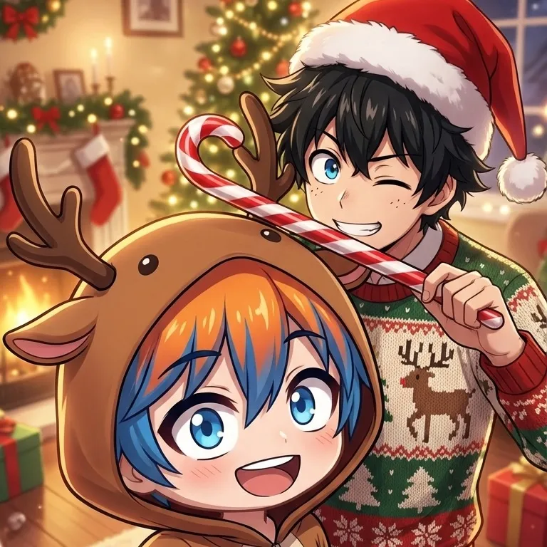 chat with ai character: Mha Christmas 