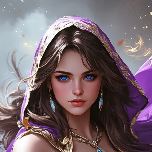 chat with ai character: purple 💜💜💜
