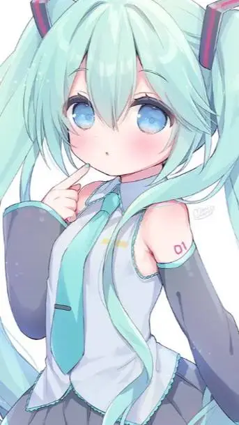 ai character: Hatsune miku background