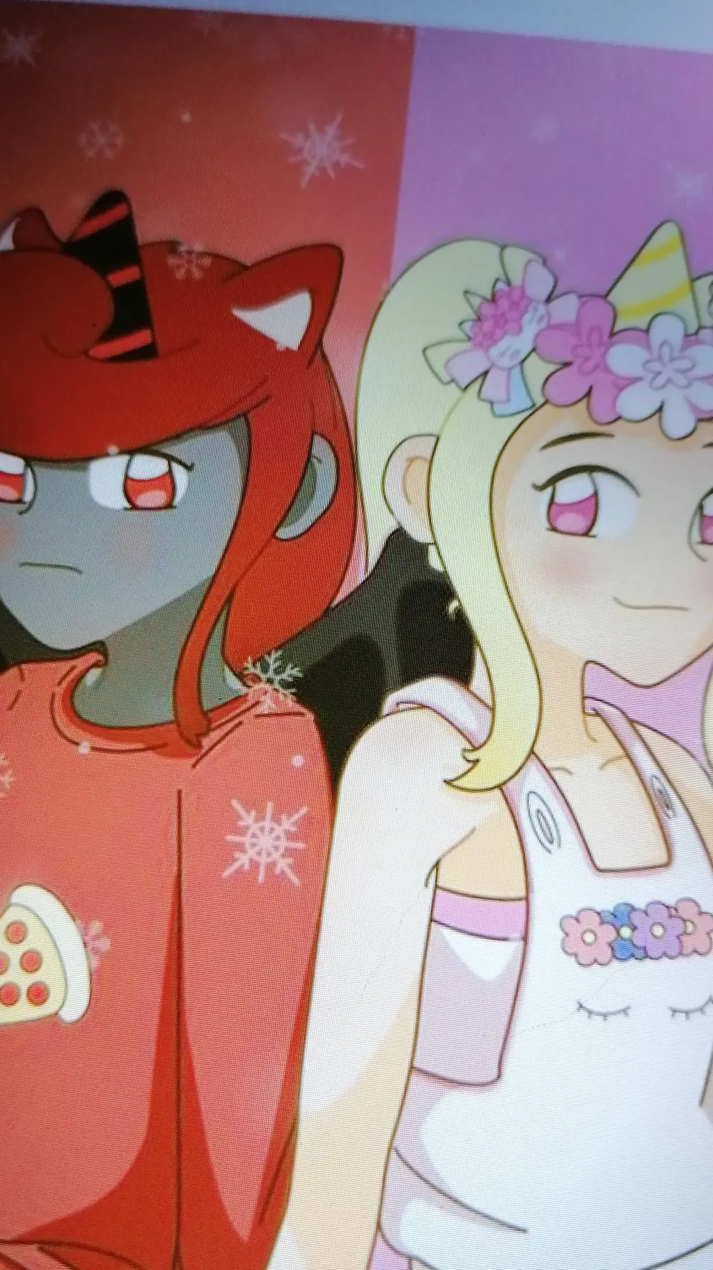 ai character: Sanna and moody 2 background