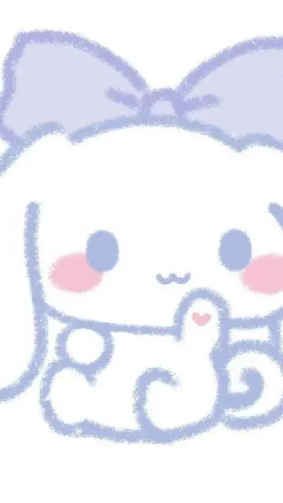 ai character: CINNAMONROLL😻😻 background