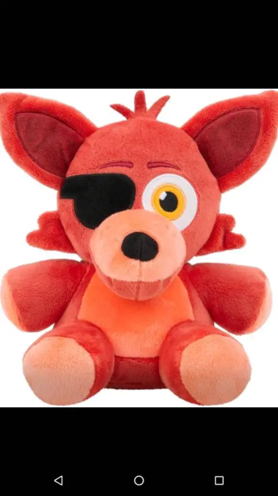 ai character: foxy peluche background