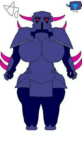 ai character: La P.E.K.K.A 😖 background