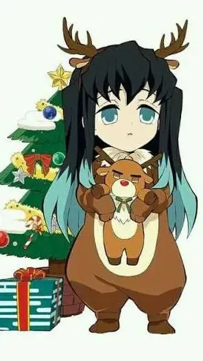 ai character: Kny Navidad! background