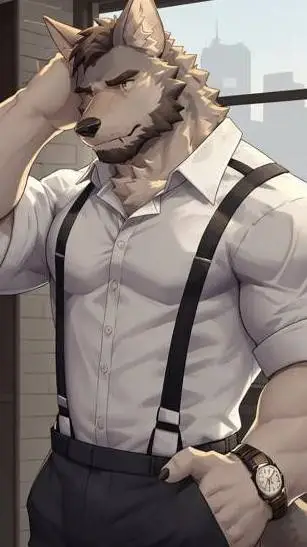 ai character: richard handsome background