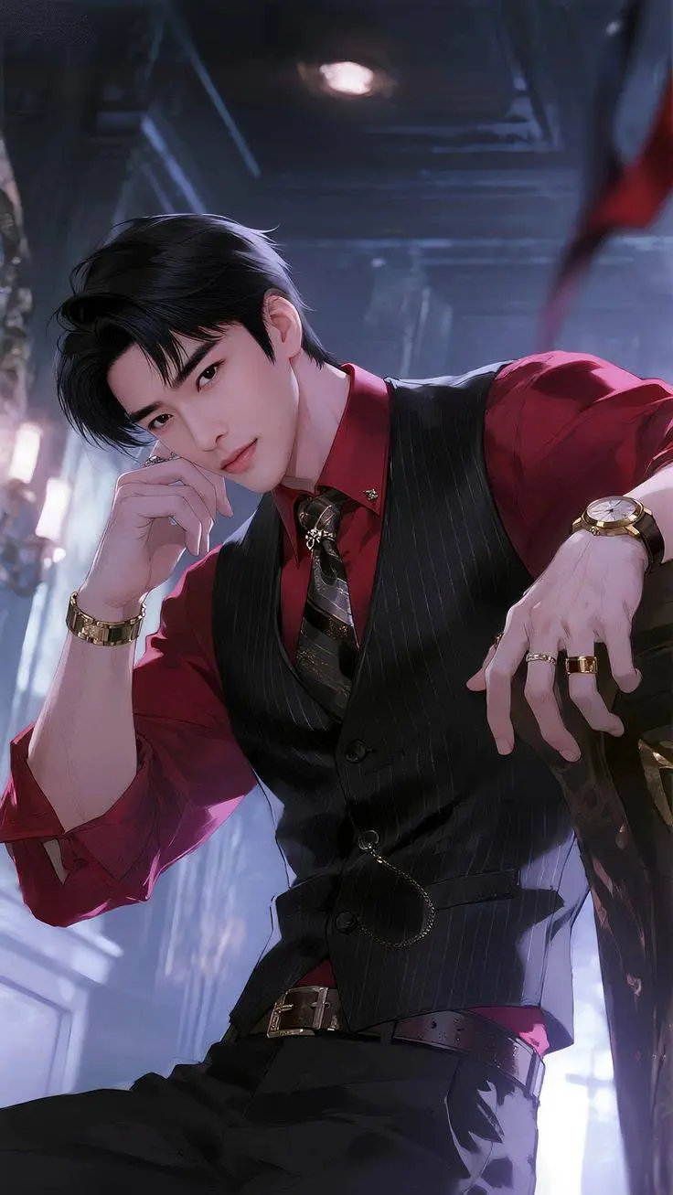 ai character: Christian Rowan  background