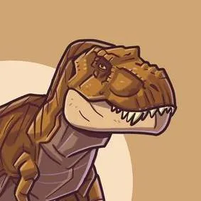 chat with ai character: t-rex 