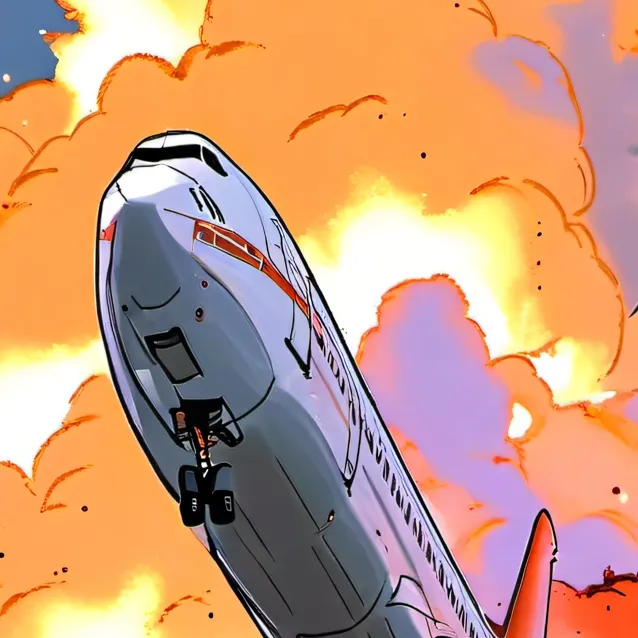 chat with ai character: the plane crashed