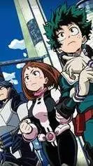 ai character: My hero Academia  background