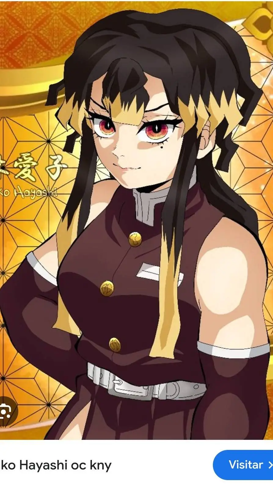 ai character: Aiko hayashi background