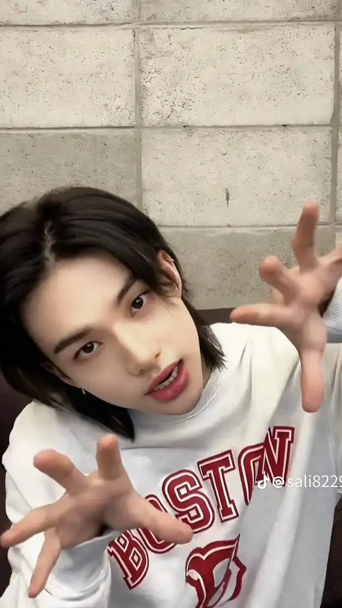 ai character: hyunjin  background
