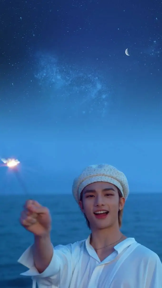 ai character: hyunjin  background