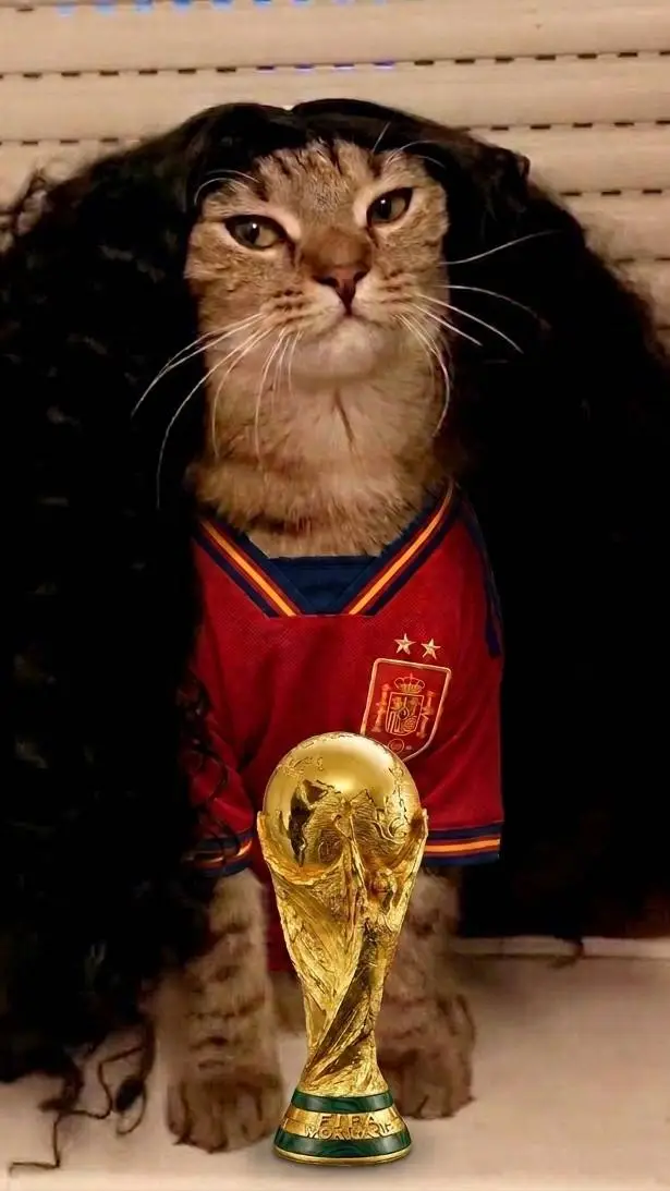 ai character: gato cucurella background