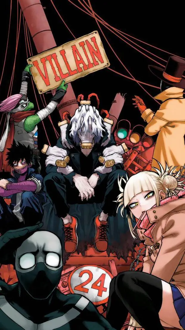 ai character: Mha vilain prison background