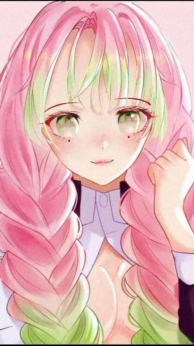 ai character: Mitsuri  background