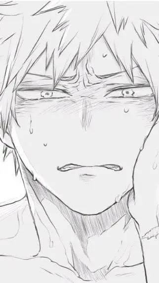 ai character: bakugo triste 😓 background