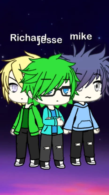 ai character: Demon hunters  background