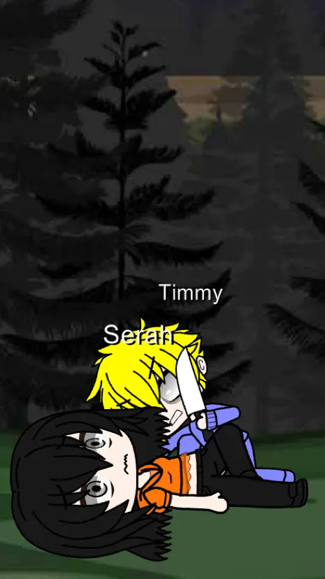 ai character: Timmy X serah  background