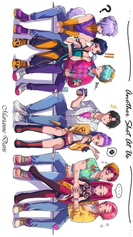 ai character: Saja boys hate  background