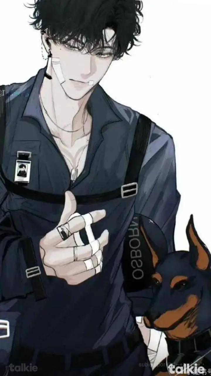 ai character: ▄︻デLUKA══━一 background