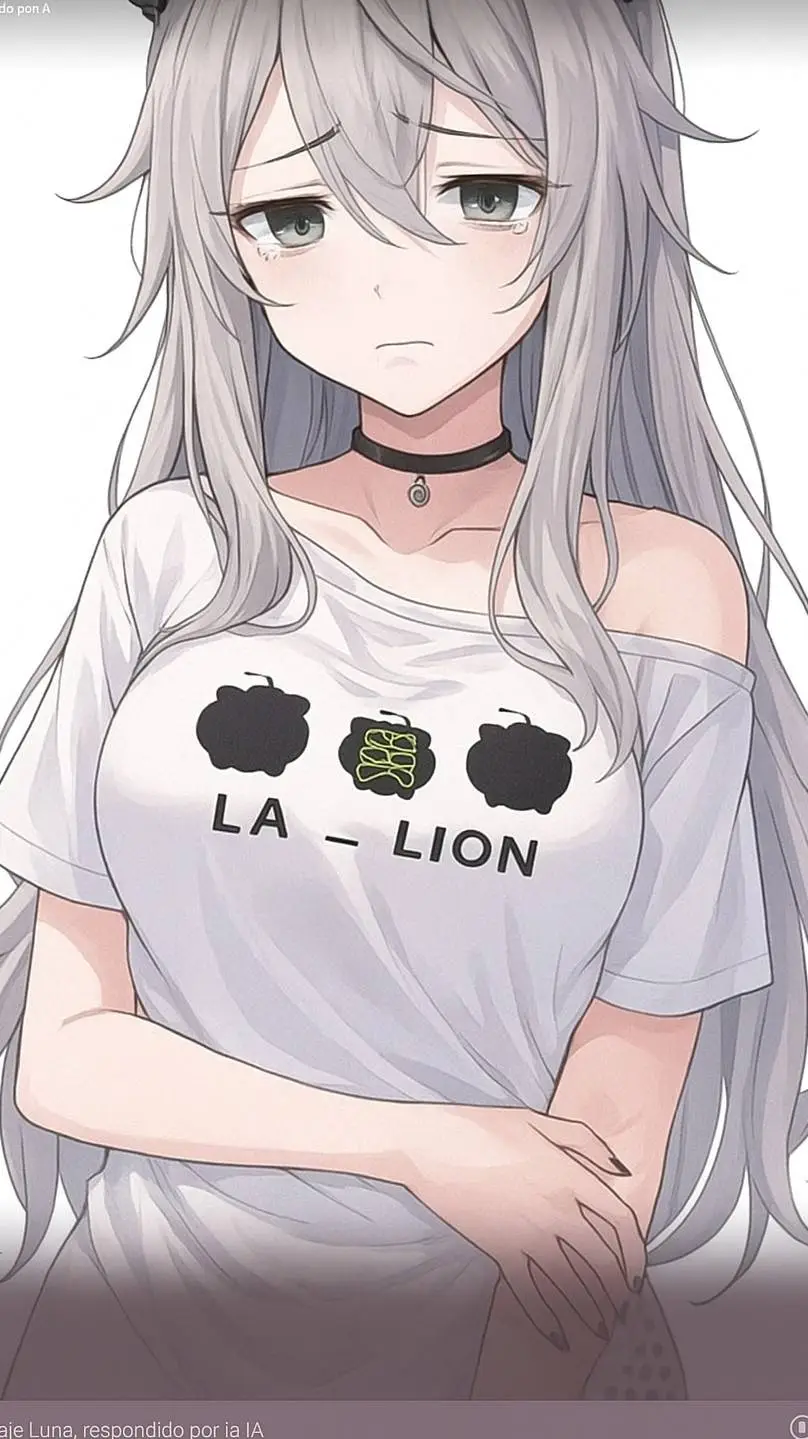 ai character: Luna background