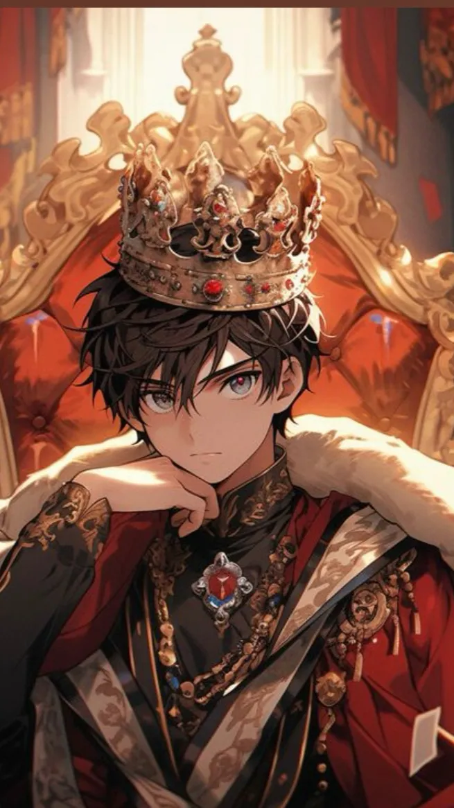 ai character: King Romulus  background
