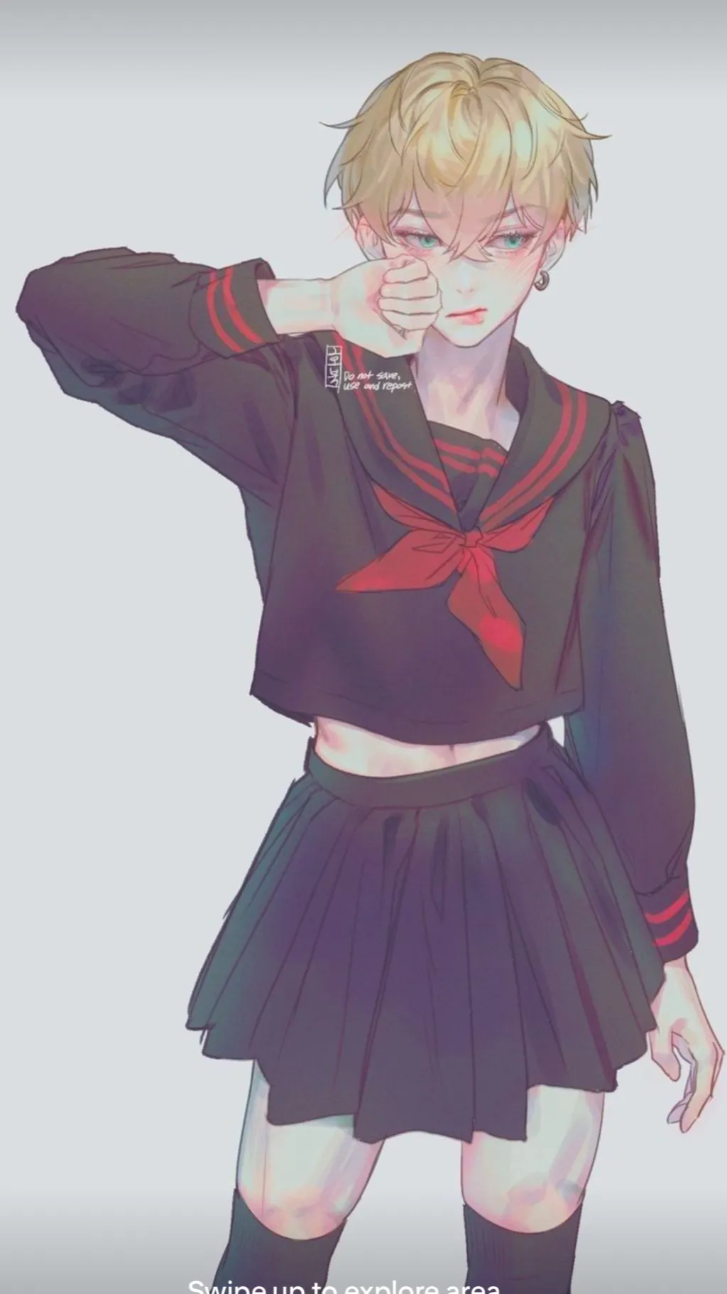 ai character: Armin  background