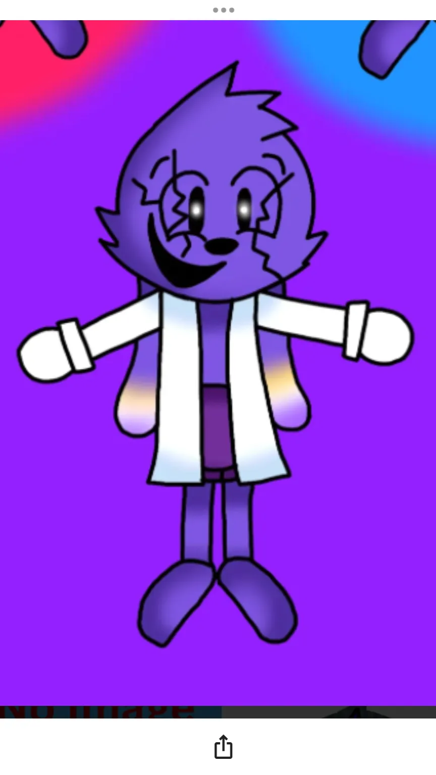 ai character: Chuckles war cry background