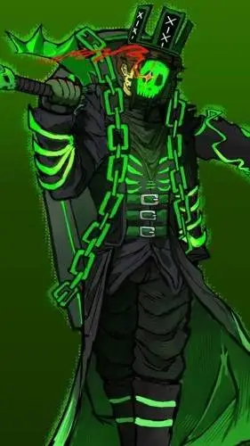 ai character: HACKLORD 1X1X1X1 background