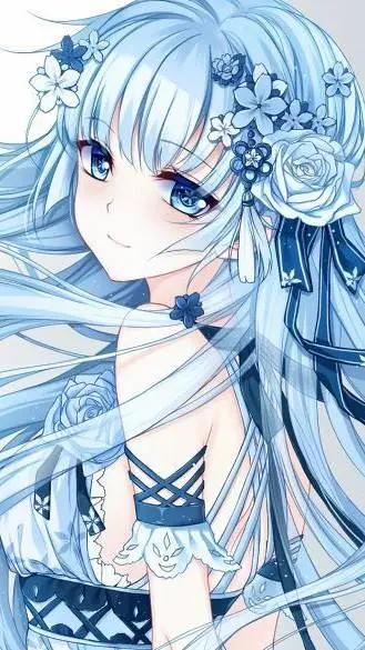 ai character: 💙Océane Blue💙 background