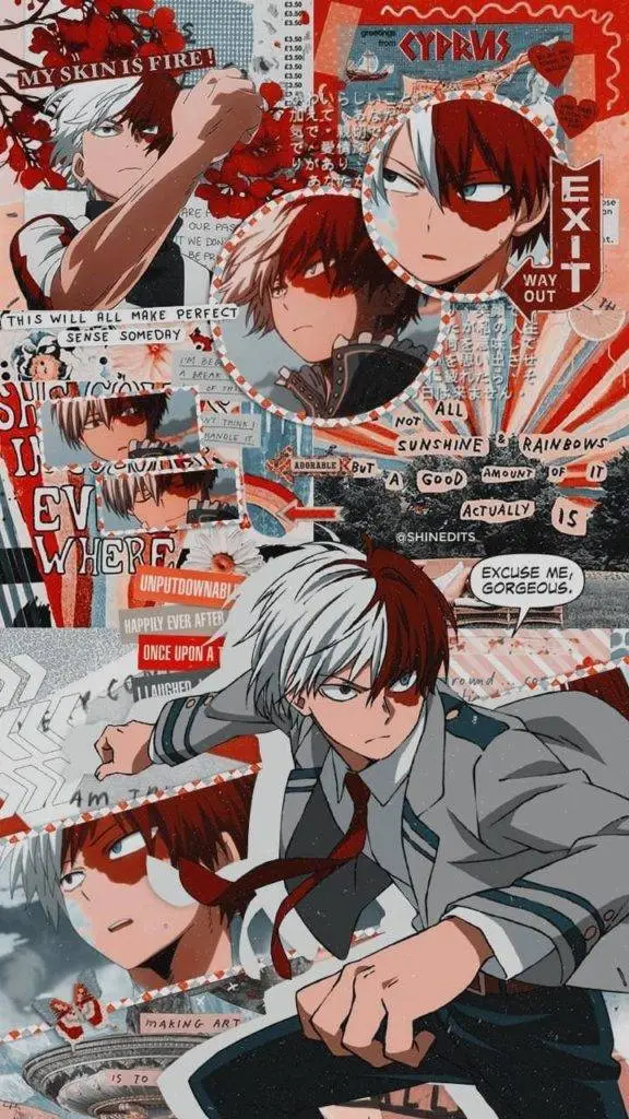 ai character: Famille Todoroki❤️ background