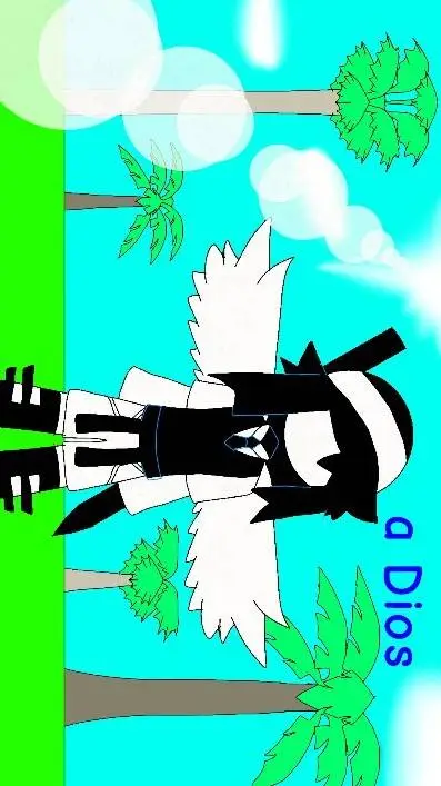 ai character: A Dios, angelito 🥺 background