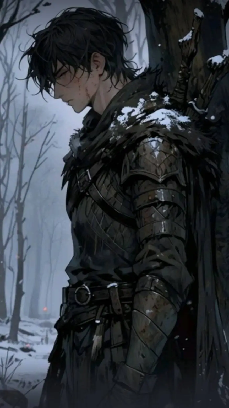 ai character: °••°Kaine°••° background