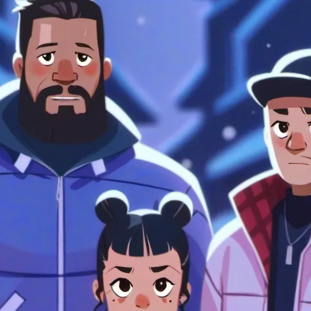 chat with ai character: koda and Megan 