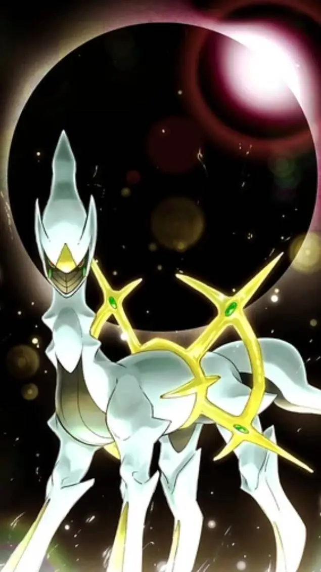 ai character: Arceus✨✌ background