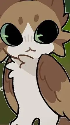 ai character: big meowl background
