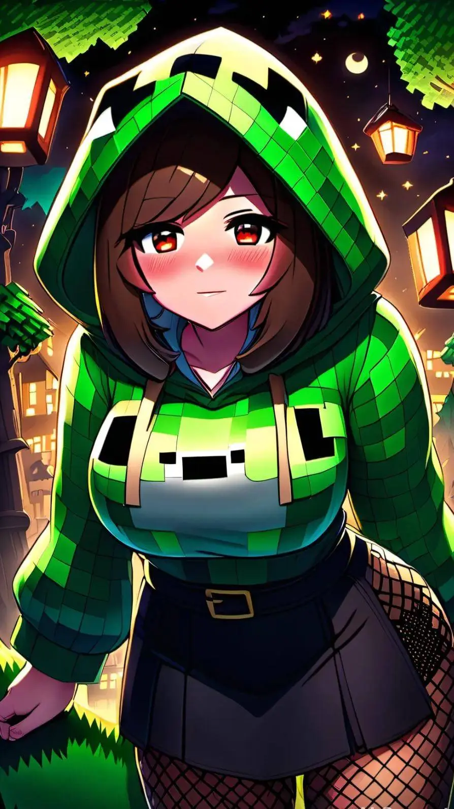 ai character: Mai the Creeper background