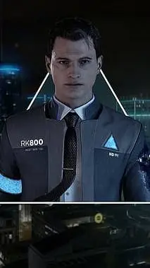 ai character: Detroit: Connor  background