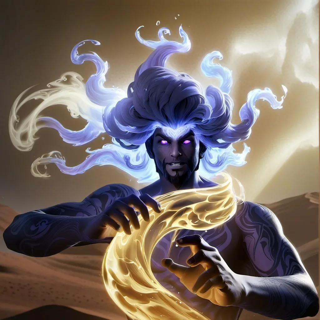 chat with ai character: Djinn