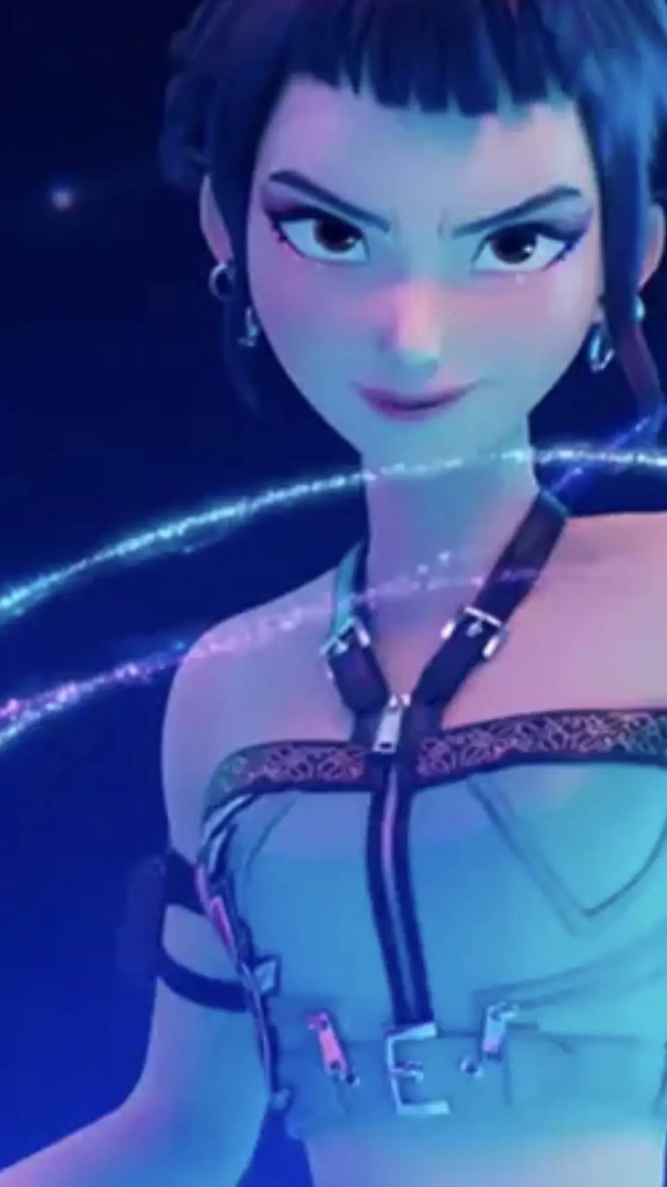 ai character: zoey!! background