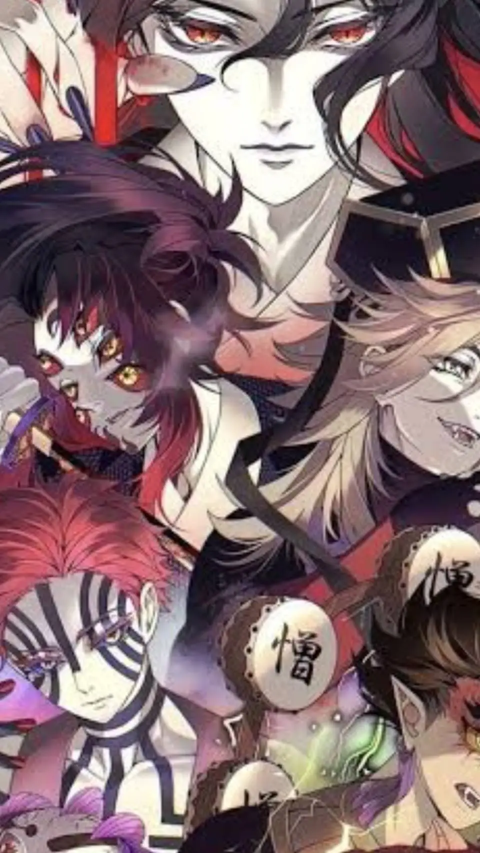 ai character: Upper moons 🌙  background