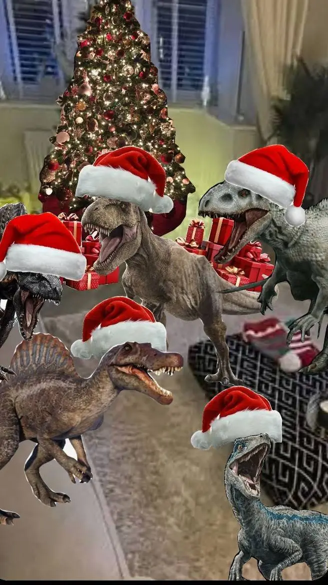 ai character: JW christmas background