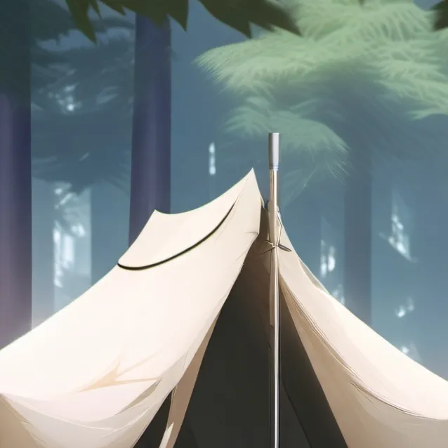 chat with ai character: a campfire