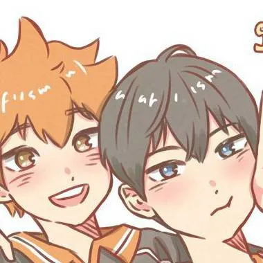 chat with ai character: kageyama y hinata 